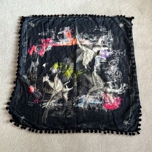 GOING SOON! ALLSAINTS Cotton Pompom Scarf - LEAVING THE SITE 5/27/24!